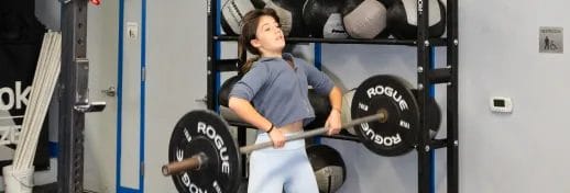 JCFit Kid Lifting Barbell